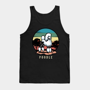 Poodle | Retro design for Dog Lovers Tank Top